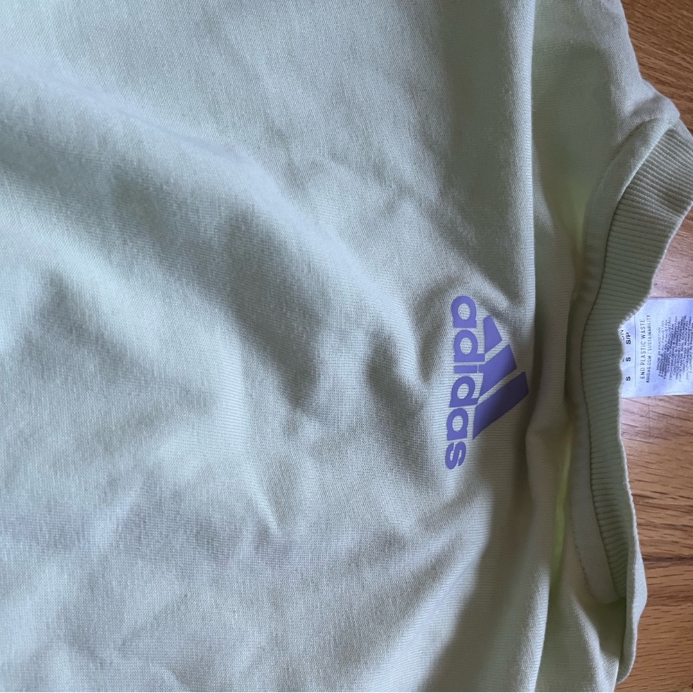 Adidas Men's Light Lime Sweater Size S - Picture 11 of 11